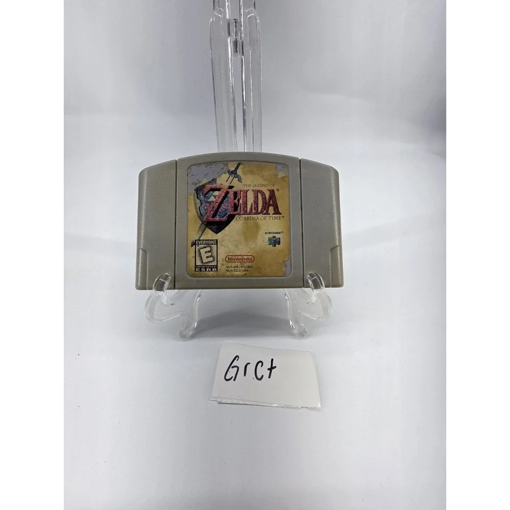 The Legend of Zelda Ocarina of Time Nintendo 64 N64 Game Cartridge NUS-006 USA